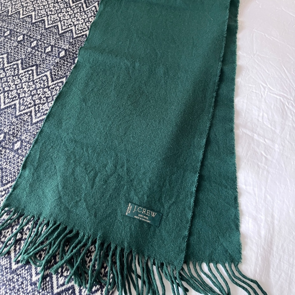 Vintage J.Crew wool scarf